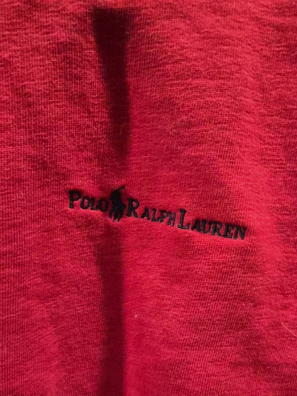Polo Ralph Lauren Red Crewneck Sweatshirt - Picture 2 of 3